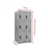 tủ sắt locker 6 ngăn 2 cột